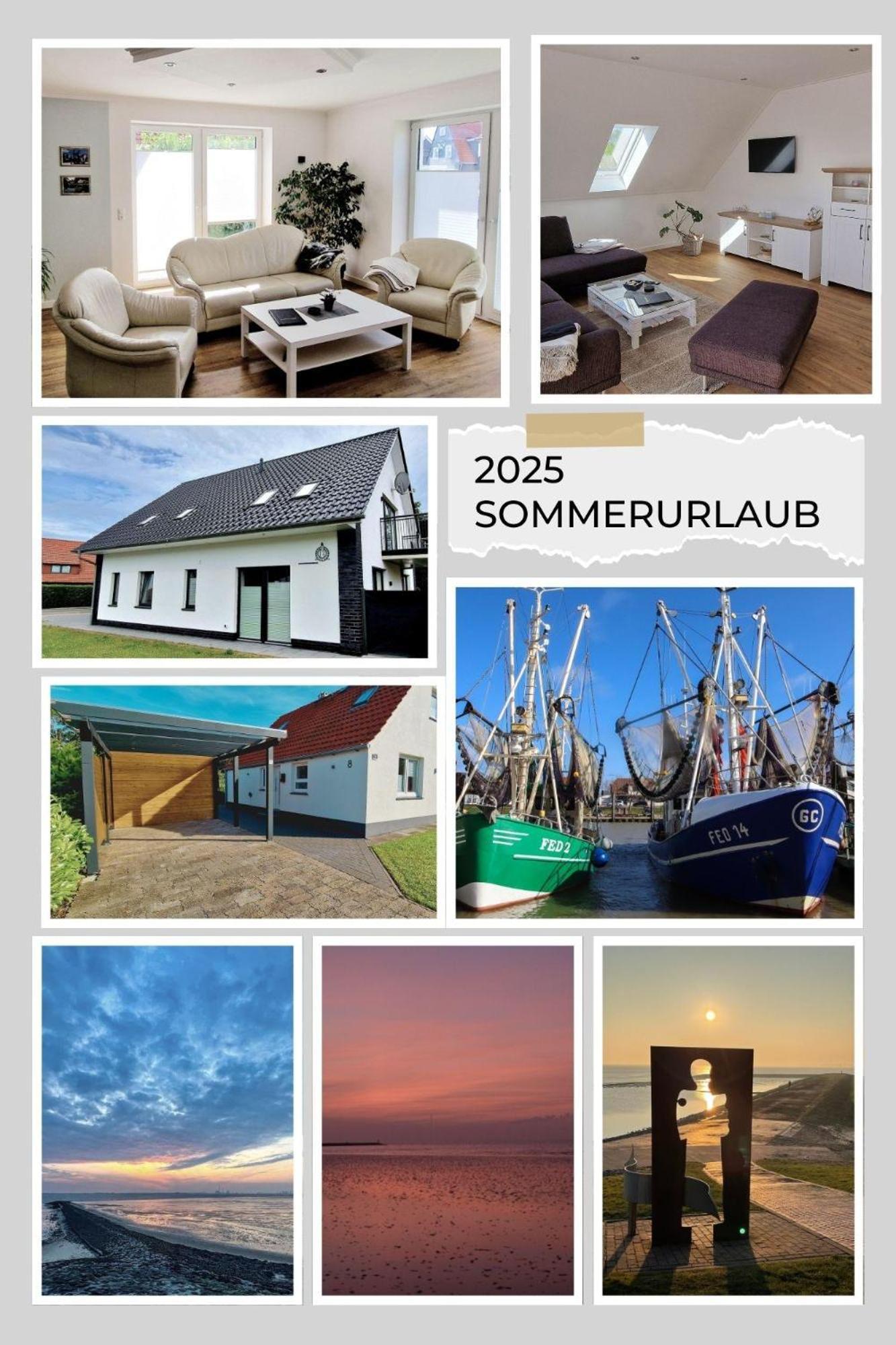 Ferienhaus Strandallee 10A 버헤브 외부 사진